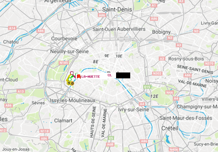 plan itinéraire ratp de Eglise d