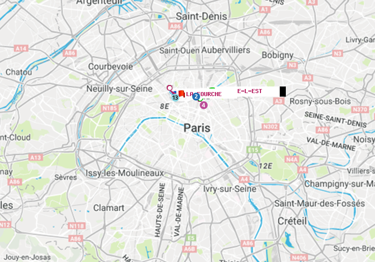 plan itinéraire ratp de Gare de l