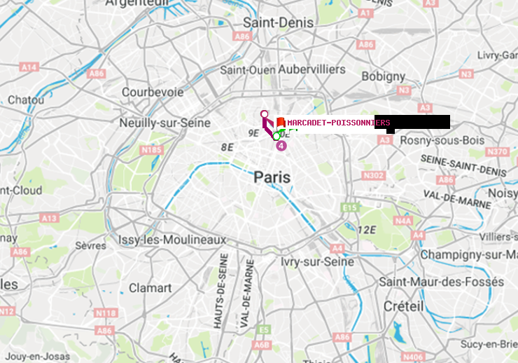 plan itinéraire ratp de Gare de l