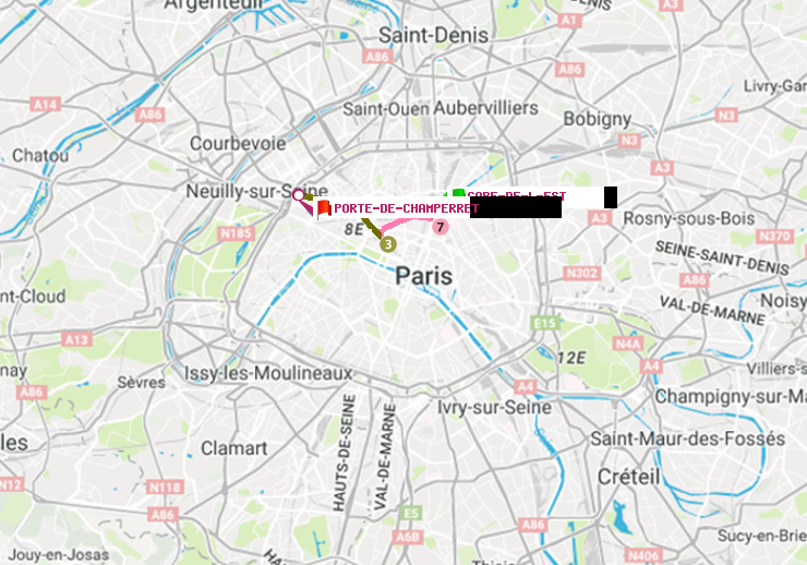 plan itinéraire ratp de Gare de l