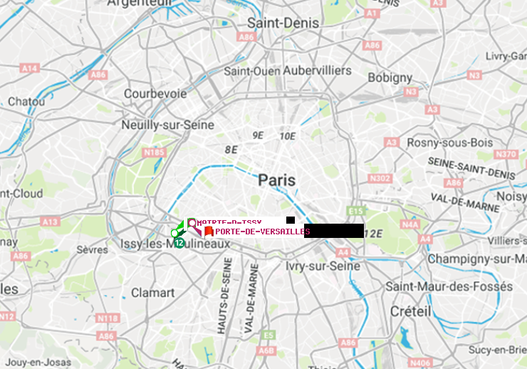plan itinéraire ratp de Mairie d