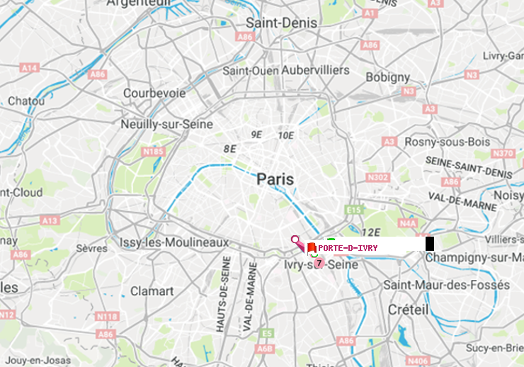 plan itinéraire ratp de Mairie d